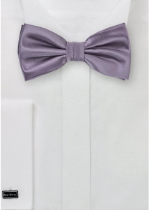 Herrenfliege unifarben Lila Mikrofaser