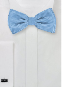 Fliege leichtblau Streifendessin modern