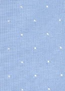 Herrenkrawatte taubenblau Pünktchen