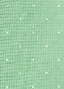 Herrenkrawatte blassgrün Tupfen