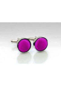 Cufflinks Stoff magenta