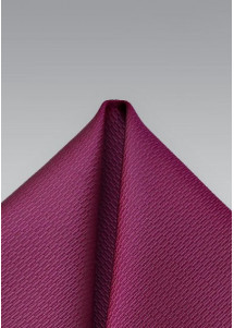 Einstecktuch strukturiert dunkelrot